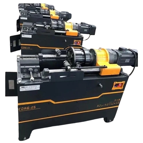 Rebar Thread Rolling Machine - 5.5 Kw Power, 415 Volt Operation | Automated Industrial Solution For High-quality Rebar Threading, 380 Kg Weight