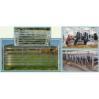 Customised Steel Gates And Panel - Color: White