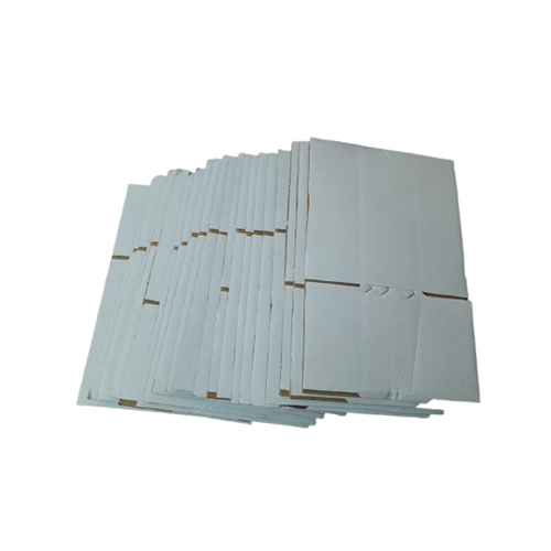 White Corrugated Box