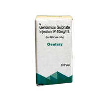 Gentamicin Sulphate Injection Ip - 40mg/1ml Liquid Dosage Form | Iv Or Im Administration, Dry Place Storage