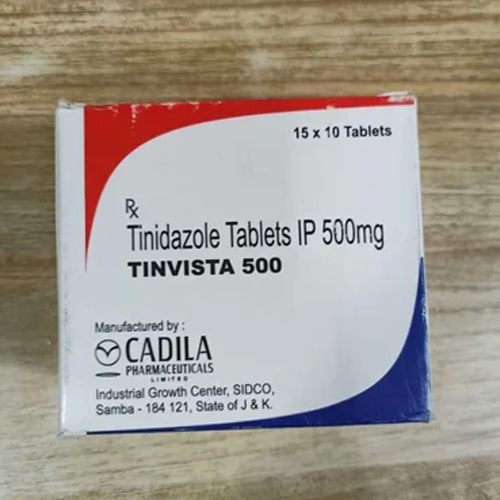 500 Mg Tinidazole Tablet - Dosage Form: Solid