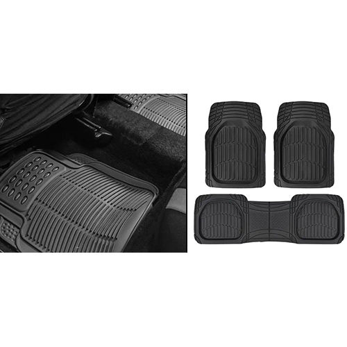 Car Floor Mats - Color: Black