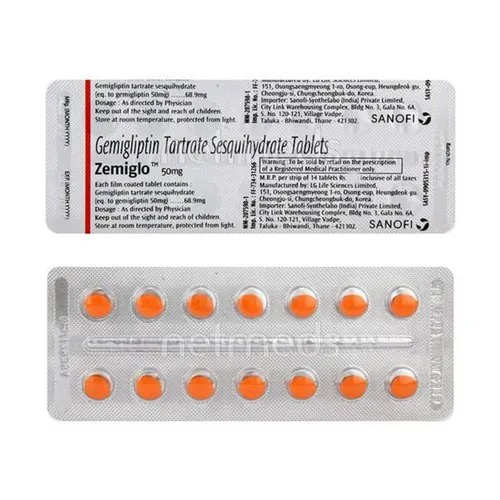 Zemiglo 50Mg Tablets - Purity: 98%