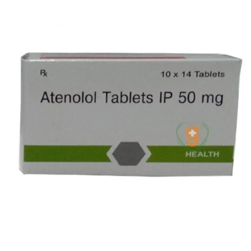 50 Mg Atenolol Tablets - Purity: 98%