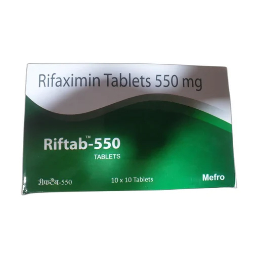 Rifaximin 550 Mg Tablets - Dosage Form: Solid