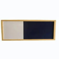 12x36 Inch Wooden Frame Combination Board
