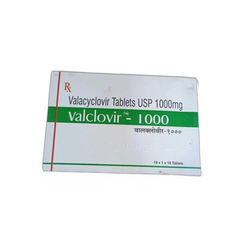 Valacyclovir 1000Mg Tablets - Dosage Form: Solid