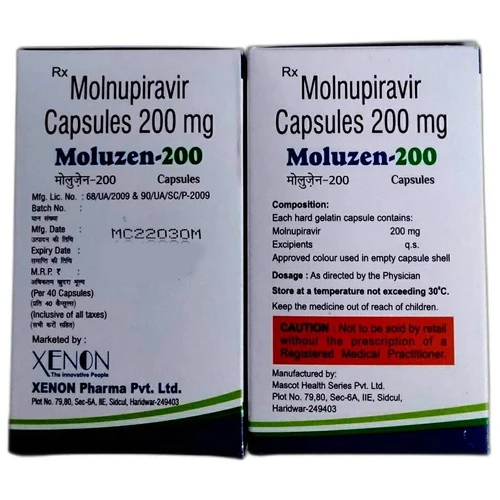 200Mg Molnupiravir Capsules - Drug Type: General Medicines