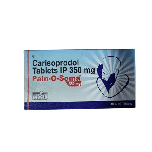 Carisoprodol Tablets 350 Mg - Color: White