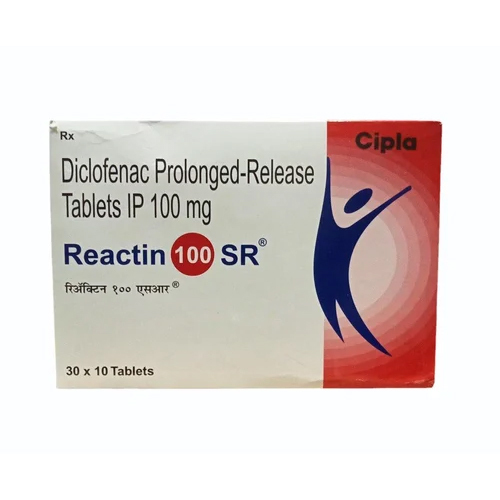 Diclofenac Prolonged Release Tablets Ip 100 Mg - Color: White