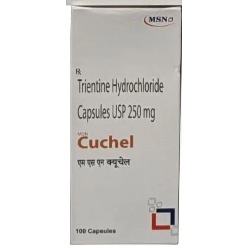 250Mg Cuchel Trientine Capsule - Color: White