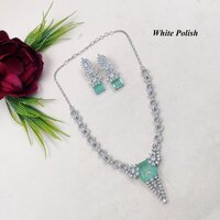 Stunning  American Diamond Necklace