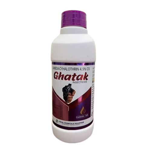 Lamba Cyhalothrin 4.9% Cs Ghatak Insecticide - Application: Agriculture