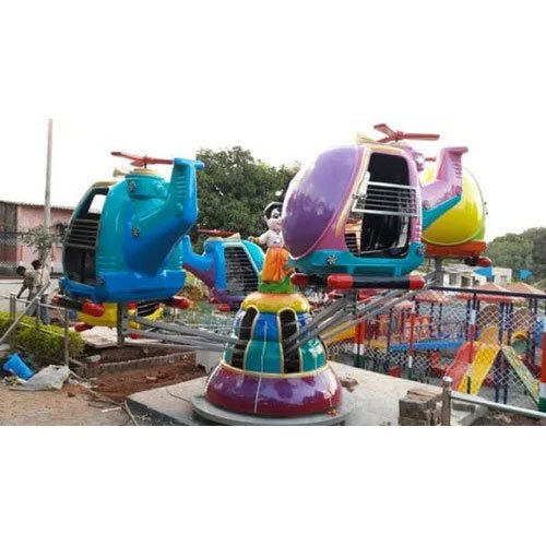 Helicopter Amusement Ride - Suitable For: Children