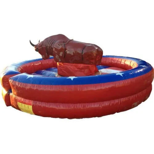 Plastic Mechanical Bull Ride - Passenger Capacity: 2 Person