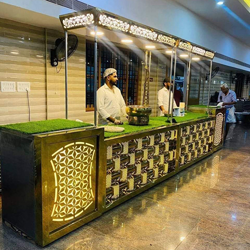 Steel Catering Buffet Counter