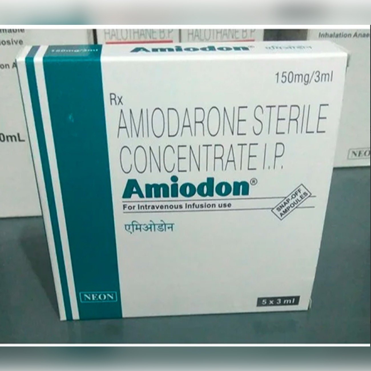Amiodon (amiodarone Sterile Concentrate I.p.)
