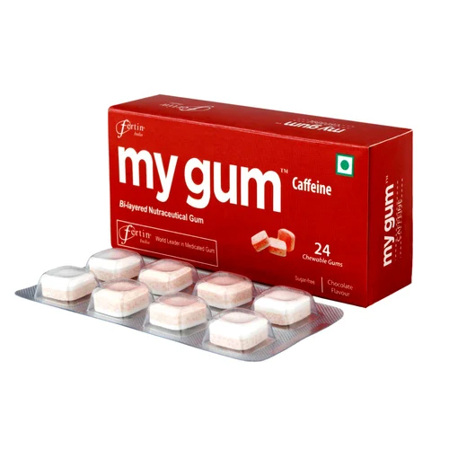 24 Chewable Gums - Drug Type: General Medicines