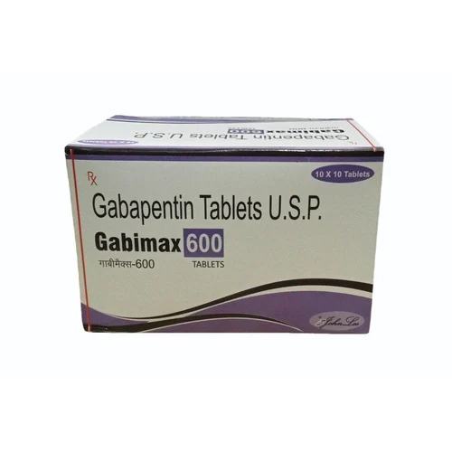 600 Mg Gabapentin Tablets - Color: White