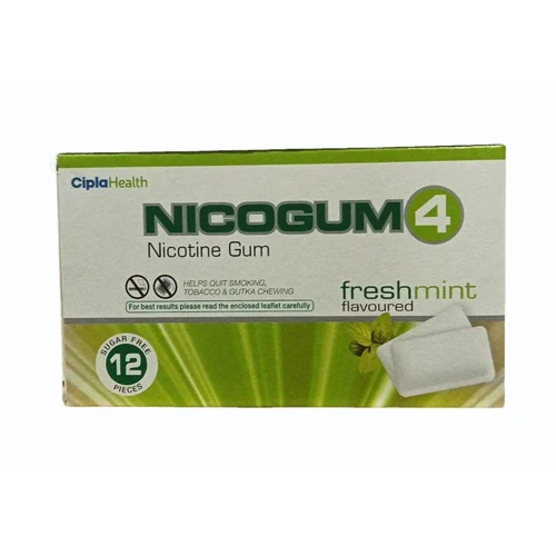 Nicogum4 Sugar Free Gum - Drug Type: General Medicines