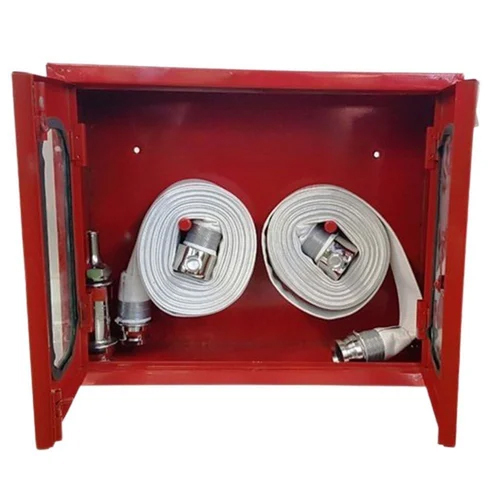 Fire Hose Reel Cabinet - Material: Mild Steel