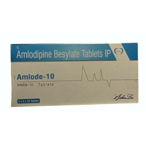 10 Mg Amlodipine Besylate Tablets - Purity: 98%