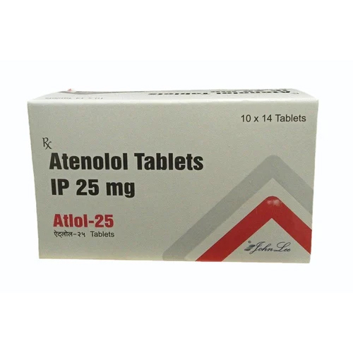 25 Mg Atenolol Tablets