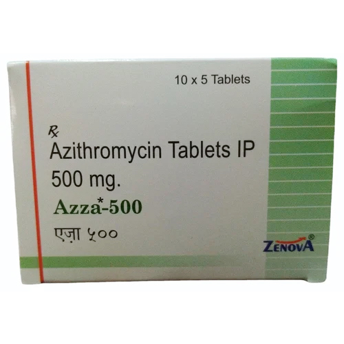 500Mg Azithromycin Tablets - Storage: Dry Place