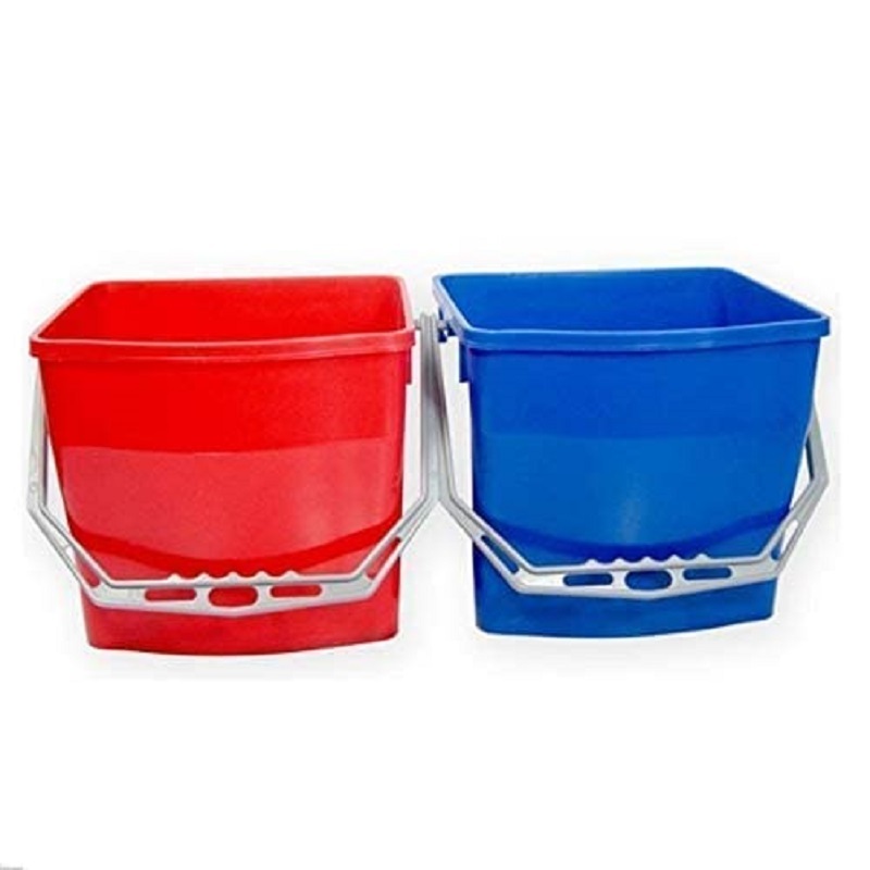 Double Mopping Wringer Trolley