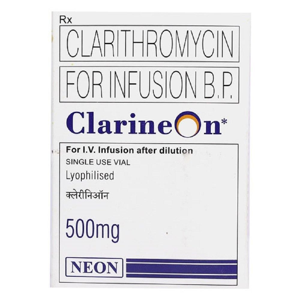 Clarineon 500 Mg (Clarithromycin injection)