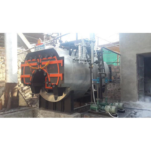 Biomass Fired Steam Boiler - Material: Ms