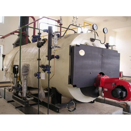 Oil And Gas Fired 500-2000 Kg-Hr Steam Boiler - Material: Ms