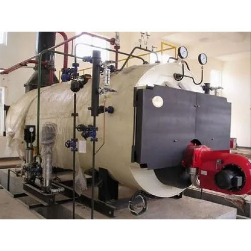 Gas Fired 10 Tph Steam Boiler - Material: Ms