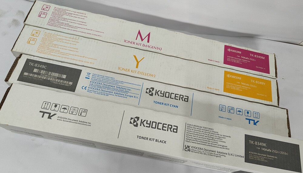 Kyocera Tk-8349 Set Of 4 Colours Toner Kit