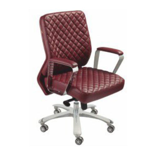 Is-C005 Unique President Chair - Color: Maroon