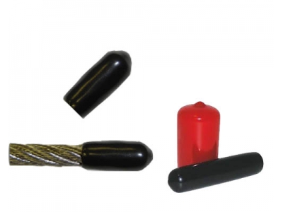 Pvc Protection Cap - Color: Red