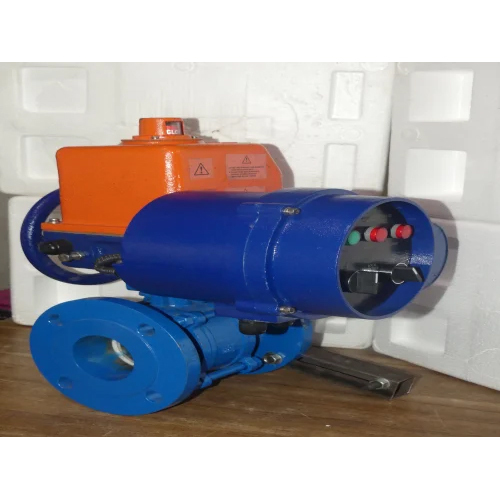 Compact Motorized Valves - Color: Blue