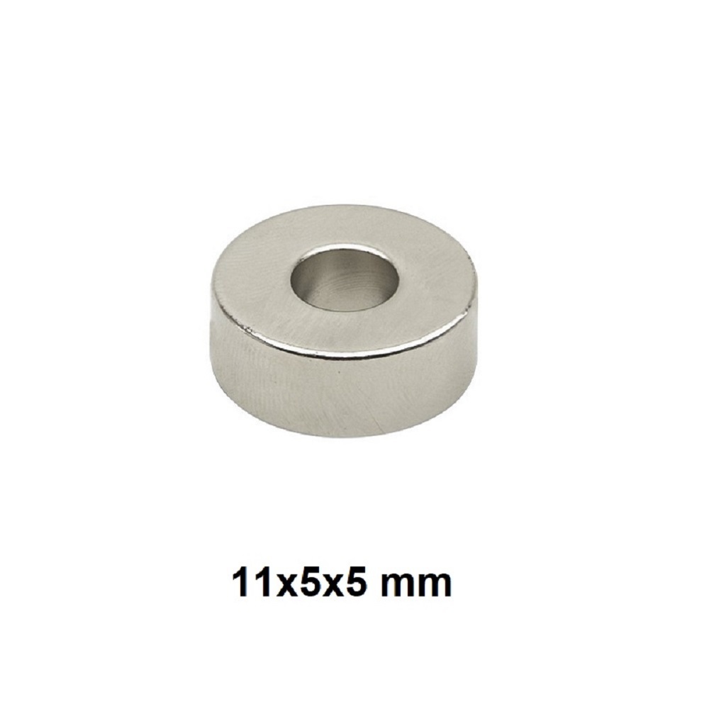 11 x 5 x 5mm Ndfeb Ring Magnet