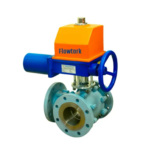 Motorized Ball Valve - Mild Steel, 2 And 3 Way | Standard Size, 220V & 415V AC Power, Industrial Usage