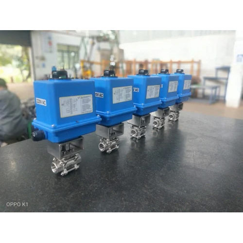 Ac Motor Valve Actuators - Material: Stainless Steel