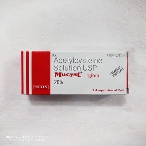 Acetylcysteine (Mucyst 2 Ml Injection)