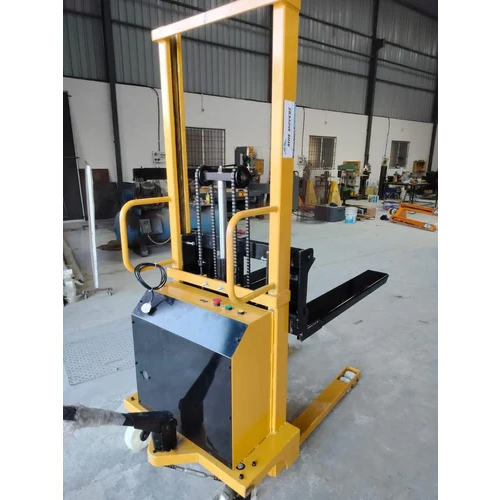 Semi Electric Hydraulic Stacker - Lifting Capacity: 1500  Kilograms (Kg)