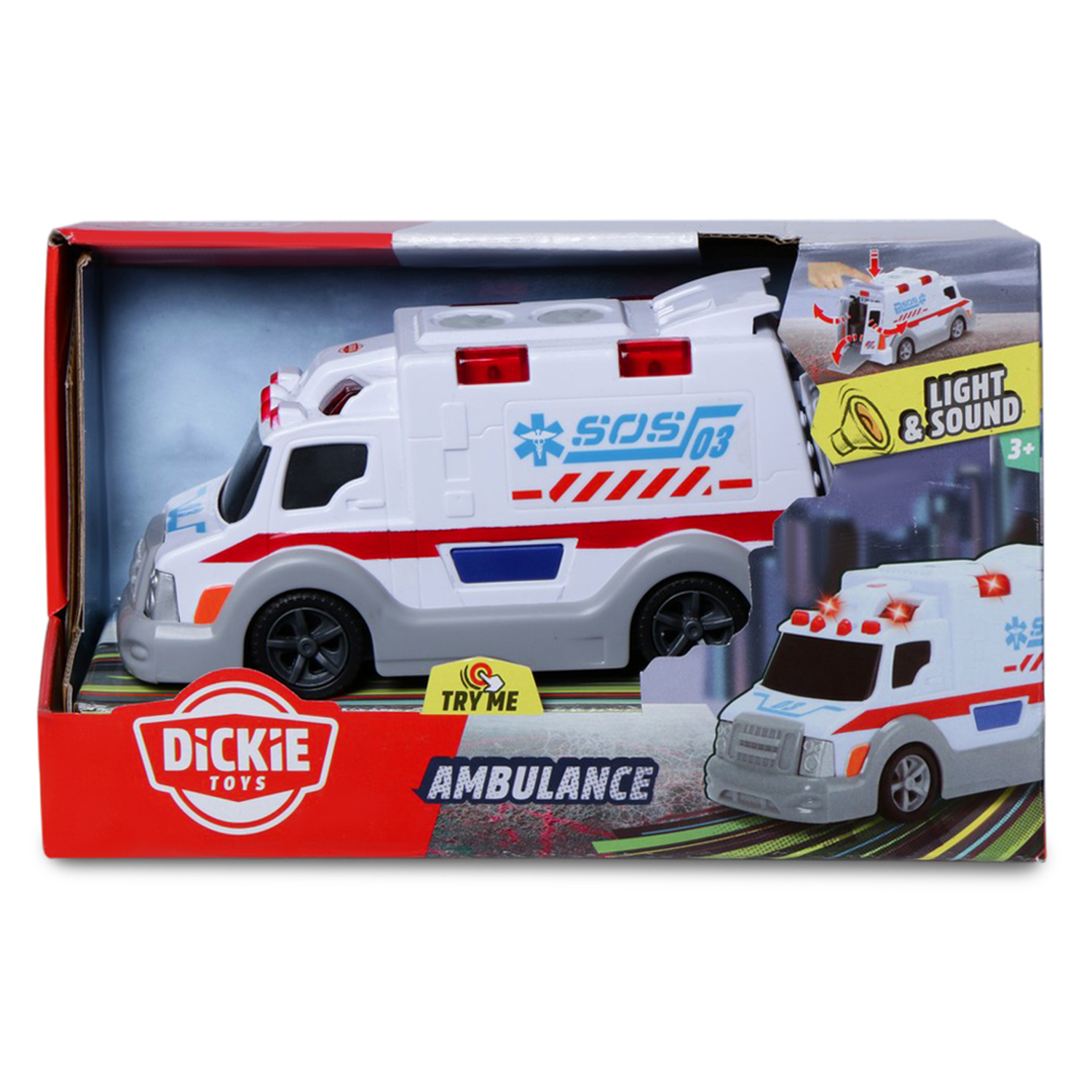 Dickie Light & Sound Vehicle - Ambulance