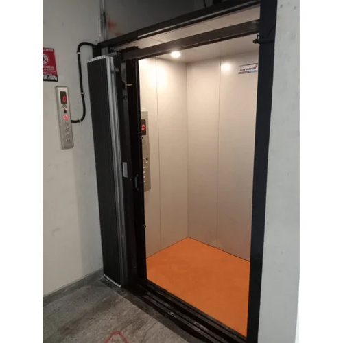 Cabin Type Hydraulic Goods Lift - Load Capacity: 1-2 Tonne