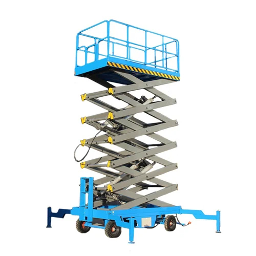 High Rise Scissor Lift - Load Capacity: 250 Kilograms (Kg)