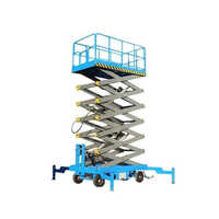 30 Feet High Rise Scissor Lift - Load Capacity: 250  Kilograms (Kg)