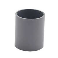 High Grade Pvc Coupler - Plastic, 40 Mm - 110 Mm, Gray Color, 1 1/2 To 4 Inch Inner Diameter - Polished Surface Treatment, Round Shape, Agricultural Use