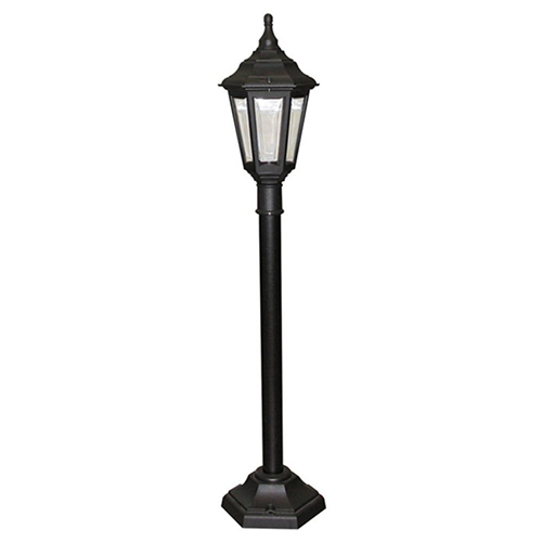 Bp-167 2.5 Feet Lighting Pole - Color: Black