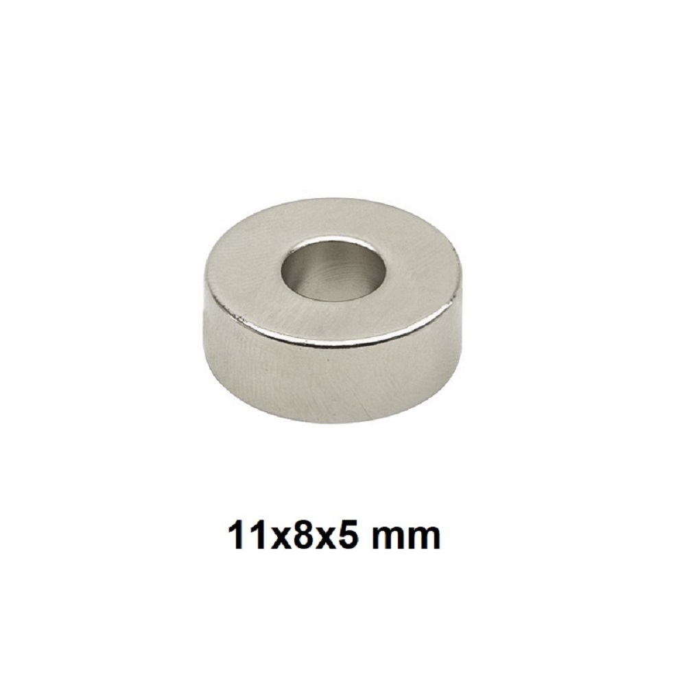 11 x 8 x 5mm Ndfeb Ring Magnet