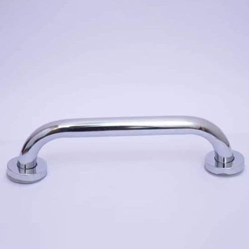 Glass Handle Bathroom Grab Bar - Color: Silver